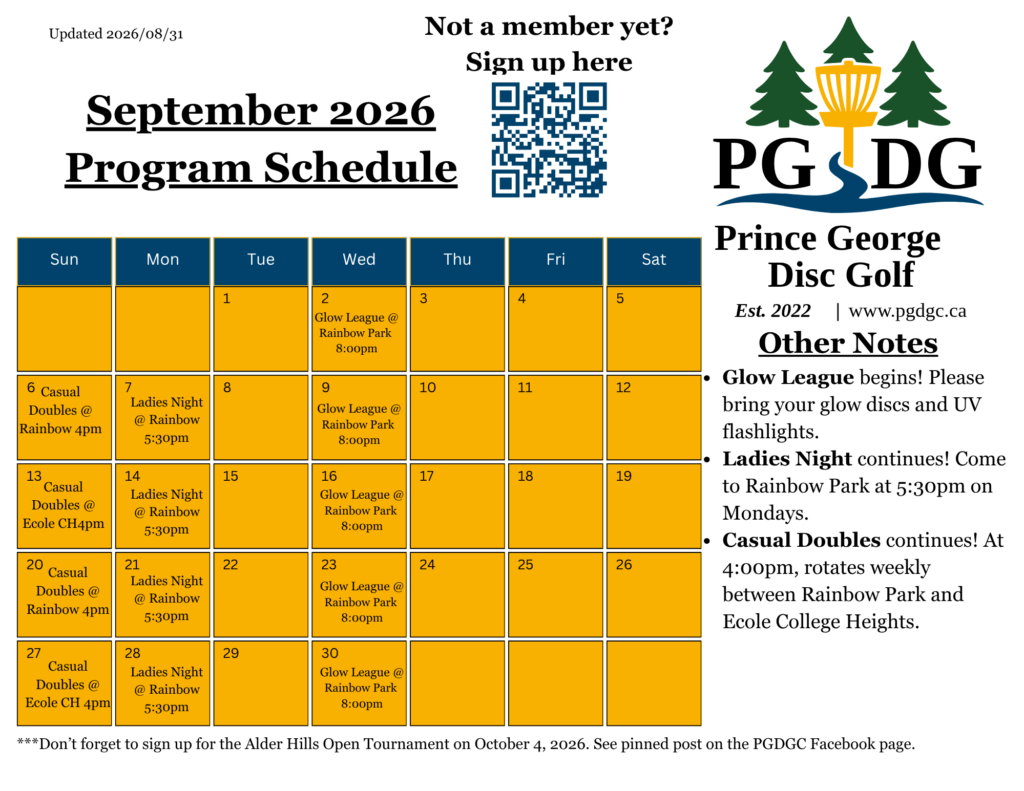 Posted in the PGDGC Discord